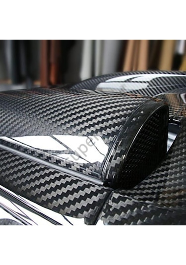 5D Ultra Parlak Carbon Fiber Folyo 314790555