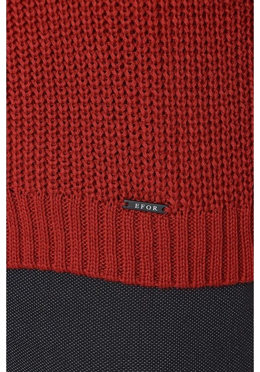 Tr 850 Slim Fit Bordo Klasik Triko Bordo