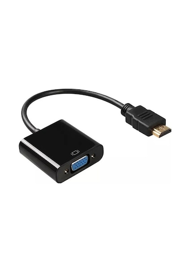 Batcell HDMI To VGA Dönüştürücü Çevirici Ekran Görüntü Aktarıcı Monitör Kablo