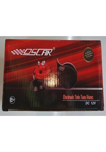 Oscar Dadat Korna Çift Fişli-12V