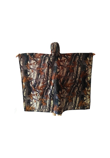 Sones 3'ü 1 Arada Açık Hava Taşınabilir Çok İşlevli Kamuflaj Sırt Çantası Yağmurluk Çok Renkli