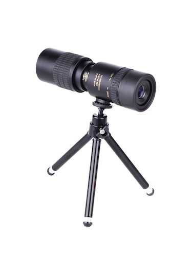 Samdoo 10-300x40 Monoküler Teleskop, Tripod Ve Telefon Tutucu İle, Yeşil Filmi Lens Ve Bak4 Prisma, Kuş Gözlem Ve Seyahat İçin