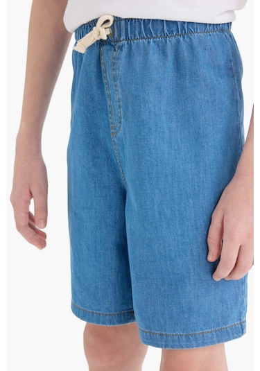 DeFacto Erkek Çocuk Jean Şort D8575A825SMNM28