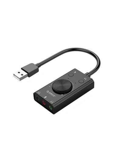 Leezsing Orico Sc2 Usb Ses Kartı - Bilgisayar, Dizüstü Ve Ps4 İçin Harici Kulaklık Bağlantısı