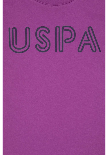U.s. Polo Assn. Erkek Çocuk Menekşe Tişört Basic 50306483-vr037 Menekse Lila