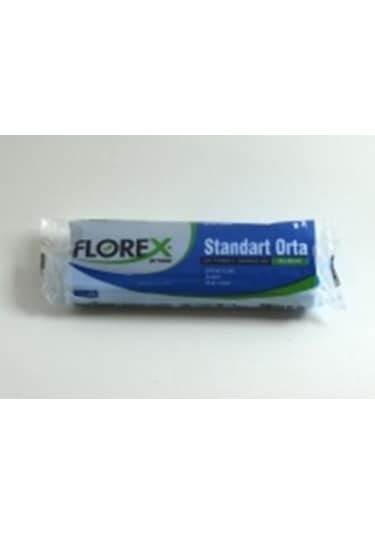 Florex Standart Orta Boy Çöp Torbası Mavi 55 x 60 CM