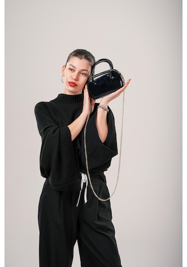 Ççs Kadın 17787 Omuz Ve El Çantası Siyah