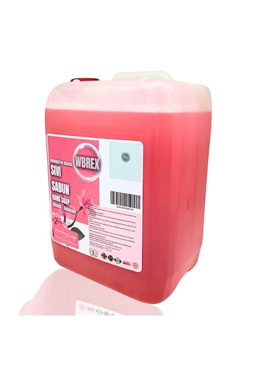 ﻿Wbrex Japon Kiraz Çiçeği Besleyici ve Onarıcı Sıvı El Sabunu 4 x 5 L