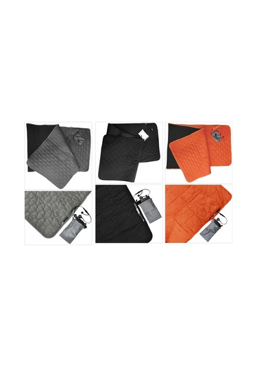 Isıtmalı Uyku Tulumu Pedi Yatak Usb Güç Sıcak Isıtma-gri Gri