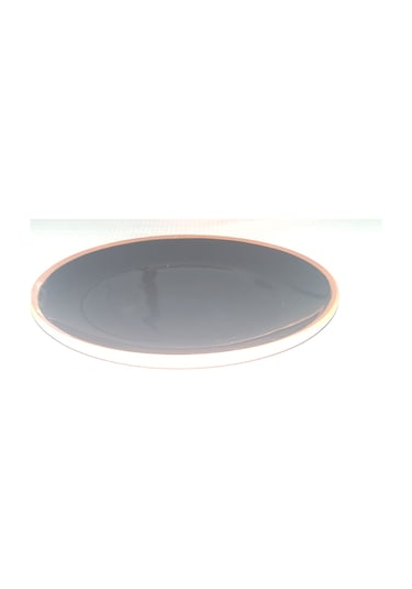 Seramik Sunum Tabağı 18 Cm Siyah