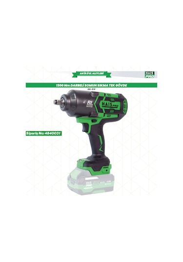 Hais Pro RB-818 Akülü 21V Tek Gövde Sola Somun Sıkma