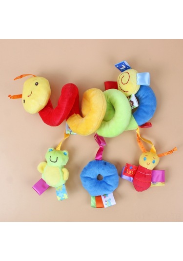 Geekyou Taşınabilir Çocuk Asma Yatağı: Renkli Karikatür Arı Tasarımı Yumuşak Oyuncak H033b, Çocuklar İçin Mükemmel Hediye