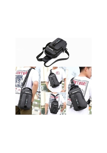 Tenfowee Erkekler İçin Çok Fonksiyonlu Usb Şarjlı Çanta - Tek/çift Omuzlu, Çapraz Askılı, El Tutulu Seyahat Sirt Çantası