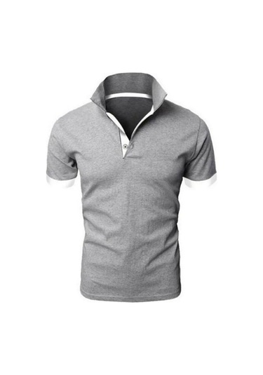 Mrmt 2025 Erkek T-shirt Kısa Kollu Rahat Yaka Düz Renkkahverengi Kahverengi