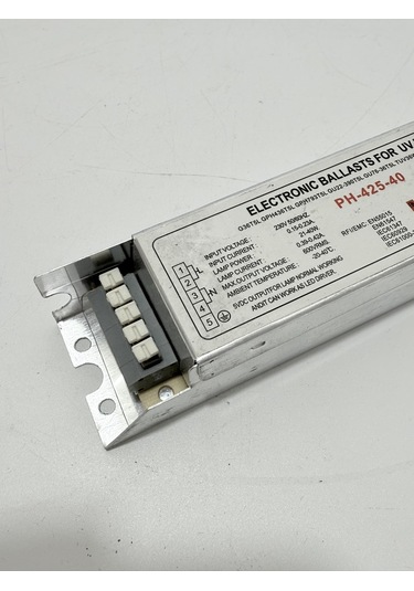 Ph-425-40 Uv Lamba Elektronik Balast