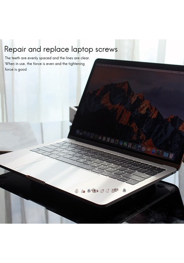 Macbook Pro Retina A1425 A1502 A1398 İçin 10 Paket Alt Kasa Vidaları