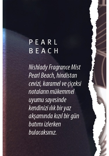Nishlady Pearl Beach Body Mist Vegan Vücut Spreyi 260 ML