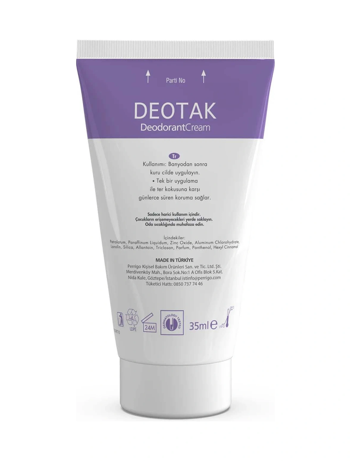 Deotak Krem Deodorant Soft 3 x 35 ML