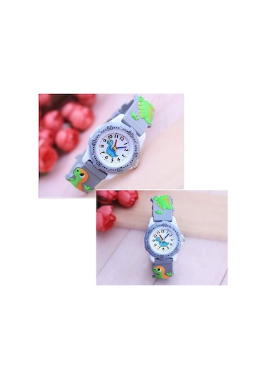3-10 Yaş Arası Çocuklar İçin 3d Sevimli Karikatür Silikon Bantlı Erkek Kız Çocuk Dijital Analog Bilek Su Geçirmez Saatler Aa Diğer