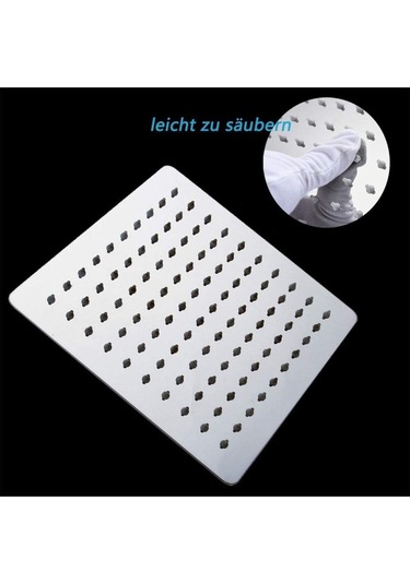 Nefa Yapı 25x25 Kare Tepe Duş Başlığı 304paslanmaz Diğer