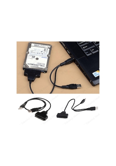 2.5 Inç Sata To Usb Hdd-Ssd Çevirici Dönüştürücü Kablo