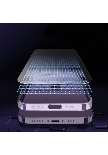 Bikapak Magslım Apple Uyumlu iPhone 15 Pro Mavi Kapak