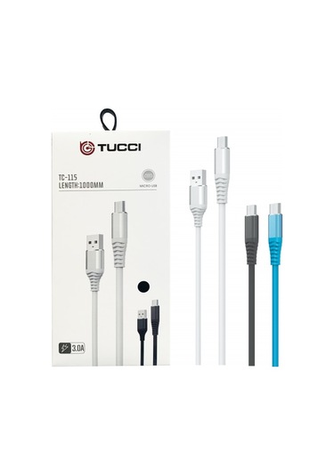 PLATOON TC-115 3.0 AMPER USB-MİCRO Şarj Kablosu 1 Metre