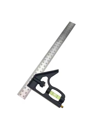 Benan Tools Su Terazili Ayarlı Gönye 300 Mm.