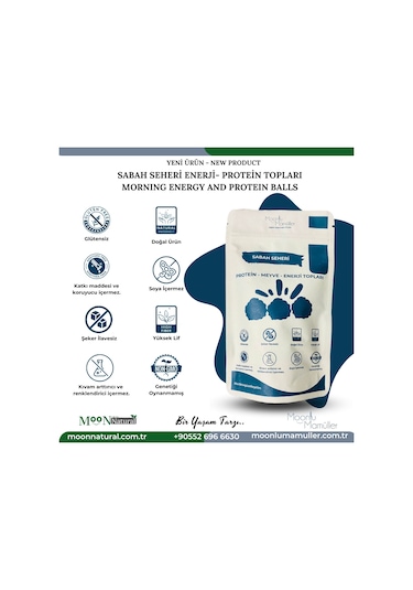 Sabah Seheri Enerji-protein Topları / Protein&fruit Balls