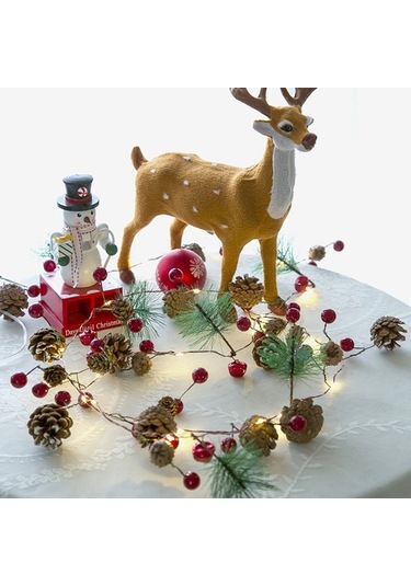 Maoyaya Noel Işık Zinciri, 2m 20 Led, Pil İle Çalışan Dekoratif Aydınlatma Diğer