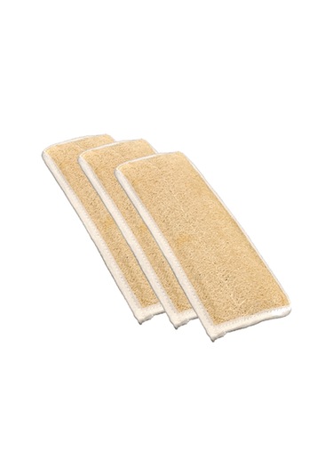 3 Adet Kabak Lifi Kabak Kesesi Sırt Tipi Model Banyo Kese