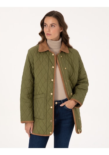 Pierre Cardin Kadın Haki Kaban 50309051-vr027 Haki