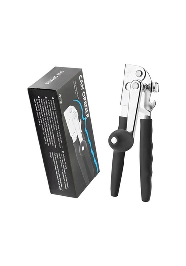 Ulzyvf Siyah Şişe & Konserve Açacak Çok Amaçlı El Açacağı Siyah