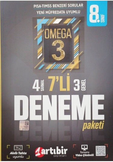 Artıbir 8. Sınıf LGS 7'li Deneme Paketi