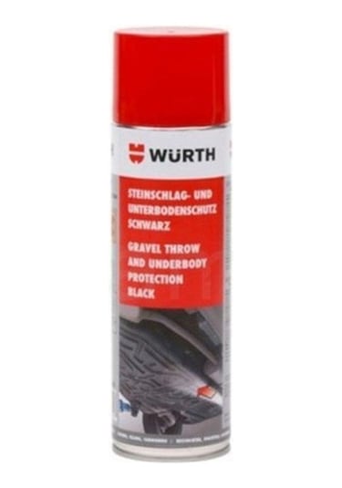 Würth Siyah Darbe Koruyucu Pütür Spreyi 500 ML. Made In Eu