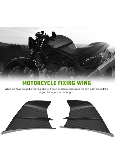 Novahub Winglet V4 Spoiler Siyah Sabitleme S1000rr Rüzgar R1, Motosiklet Motosiklet Mat Kiti Kanat Kanat Altın Akışı Aerodinamik -10r İz Altın
