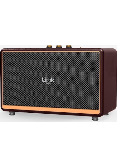 Linktech M408 Premium Mikrofonlu 100w Retro Bluetooth Radyo Hoparlör
