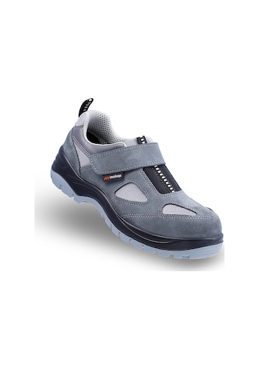 Mekap Jupiter 157-01 S1 Gri Süet Çelik Burunlu İş Ayakkabısı