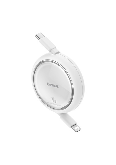Baseus Free2pull 20w Usb-c To Lightning Kablo, Beyaz 100 Cm