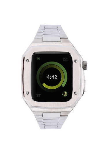 Watch 7 45mm Uyumlu Krd-64 Metal Zore Kordon-siyah