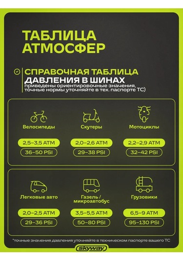 Skyway Tır Ve Kamyonlar İçin Lastikler İçin 7,5 Atm Manometre 165488372