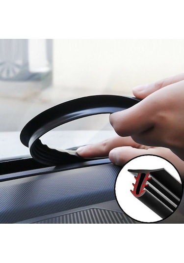 Araç Torpido Göğüs Konsol Ön Cam Arası Fitil Ses Yalıtım Fitili 1 Adet