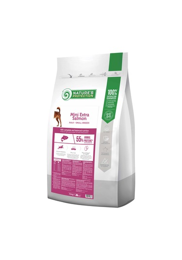 Nature's Protection Küçük Irk Somonlu Yetişkin Köpek Maması 7500 G