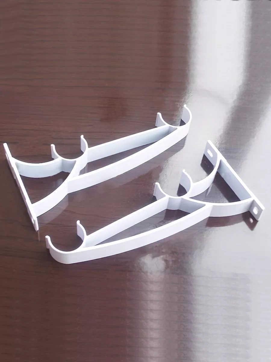 Kastly Duvara Monte İki Sıralı Perde Rayı Braketi 241150620 Beyaz