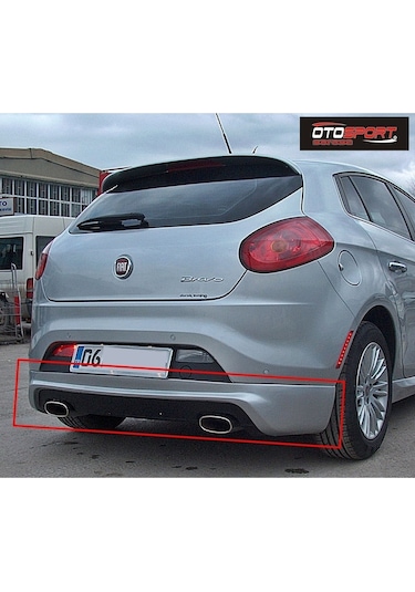 Fiat Bravo Arka Tampon Eki Fiberglass Boyasız