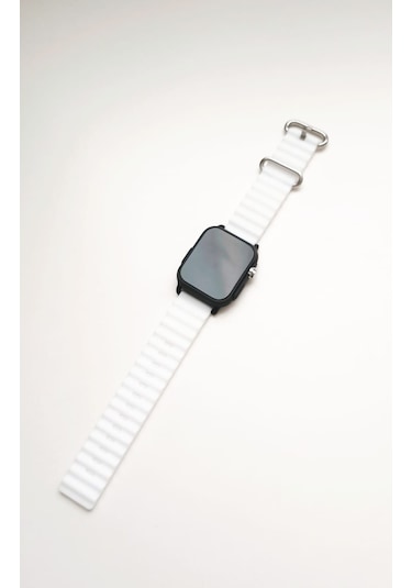 Japanex Renkli Led Ekranlı Silikon Kordonlu Kol Saati Beyaz 122279601