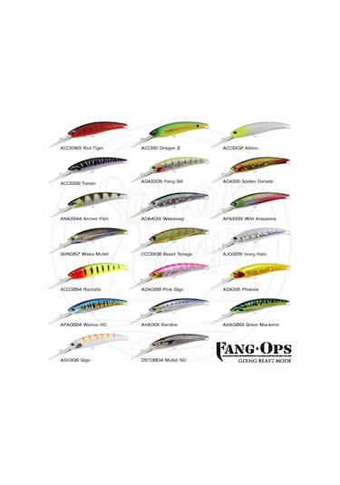 Duo Realis Fang Bait 140dr Sw Aha0263 Green Mackerel