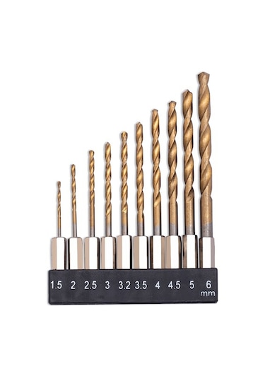 Ctn Paltava Şarjlı Matkap Ucu Seti 10 Parça