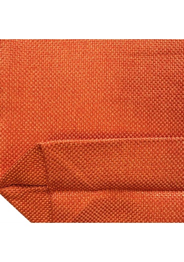 Hasır Dokulu Körüklü Kadın Kol Ve Omuz Çantası Turuncu-1414