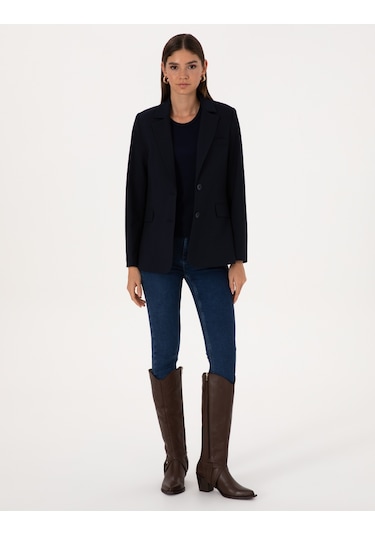 Pierre Cardin Kadın Lacivert Ceket 50309891-vr033 Lacivert